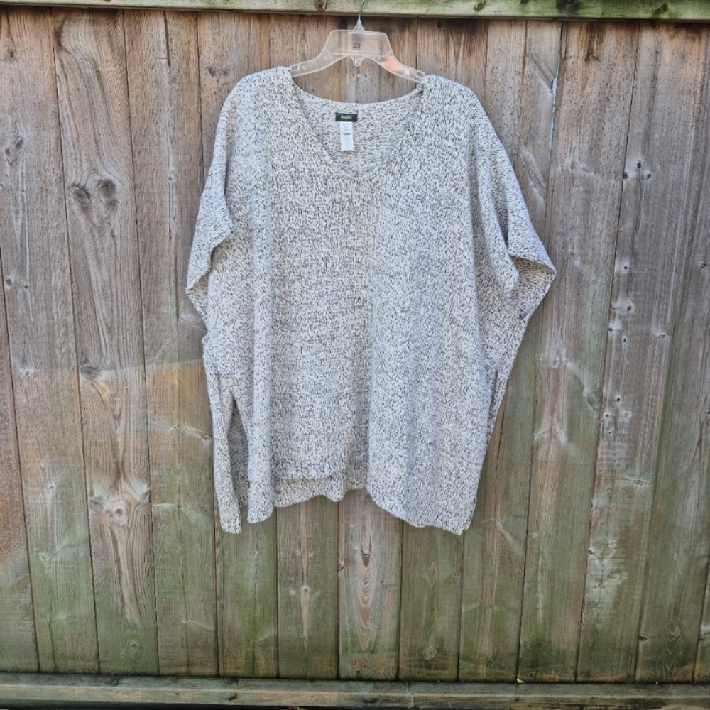 Roots One Size Sweater Vest Poncho (XL)